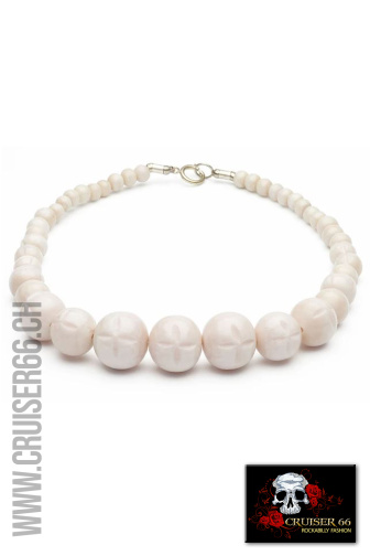 Hals Kette WEISS Vintage Rockabilly Accessoires Mode OBERBUEREN Wil 
Frauenfeld Winterthur St-Gallen Schaffhausen Herisau Uzwil Bischofszell Amriswil 
Appenzell Schweiz Vintage 50s 50er-Jahre Hochzeit Rockabilly Motto Party Fest 
Braut-mode Trau-Zeugin Braut-fuehrerin