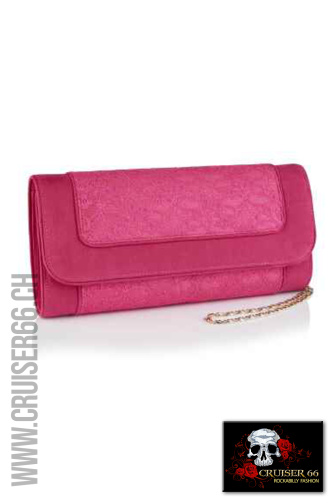 Clutch Handtasche Hot Pink  Fuchsia Rockabilly Accessoires Rockabilly Cruiser66 Party Hochzeit Mode Boutique Trauzeugin Trauzeuge Brautfuehrer Braeutigam Brautfuehrerin Schweiz Oberbueren St-Gallen Wil Uzwil Frauenfeld Schaffhausen Konstanz Amriswil Winterthur Bischofszell Weinfelden Appenzell Herisau Rorschach Buchs Zuerich Waedenswil Oesterreich Vorarlberg Liechtenstein Vaduz Chur Vintage Fashion 50s 50-s-Style Rock-and-Roll Kleider Sommer Petticoats Swing Fest Night US-Car Meeting Ami-Treffen US-Car Amitreffen Szene Pinup Shop Blusen Top Petticoat Schuhe Bowling Shirt Leopard Polka Dot Cherry Kirschen Latzhosen Skirt Rock