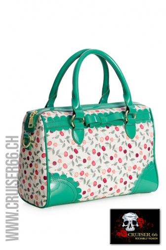Vintage Handtasche Tuerkis Emerald Gruen Kirschen Rockabilly Accessoires Rockabilly Cruiser66 Party Hochzeit Mode Boutique Trauzeugin Trauzeuge Brautfuehrer Braeutigam Brautfuehrerin Schweiz Oberbueren St-Gallen Wil Uzwil Frauenfeld Schaffhausen Konstanz Amriswil Winterthur Bischofszell Weinfelden Appenzell Herisau Rorschach Buchs Zuerich Waedenswil Oesterreich Vorarlberg Liechtenstein Vaduz Chur Vintage Fashion 50s 50-s-Style Rock-and-Roll Kleider Sommer Petticoats Swing Fest Night US-Car Meeting Ami-Treffen US-Car Amitreffen Szene Pinup Shop Blusen Top Petticoat Schuhe Bowling Shirt Leopard Polka Dot Cherry Kirschen Latzhosen Skirt Rock