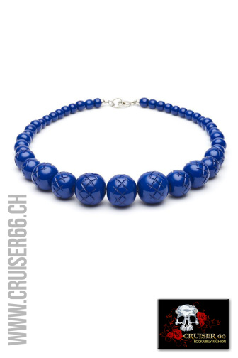 Hals Kette blau indigo royal Vintage Rockabilly Accessoires Mode 
OBERBUEREN Wil Frauenfeld Winterthur St-Gallen Schaffhausen Herisau Uzwil 
Bischofszell Amriswil Appenzell Schweiz Vintage 50s 50er-Jahre Hochzeit 
Rockabilly Motto Party Fest Braut-mode Trau-Zeugin 
Braut-fuehrerin